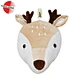 Plush Animal Head toy Christmas Hanging Ornaments